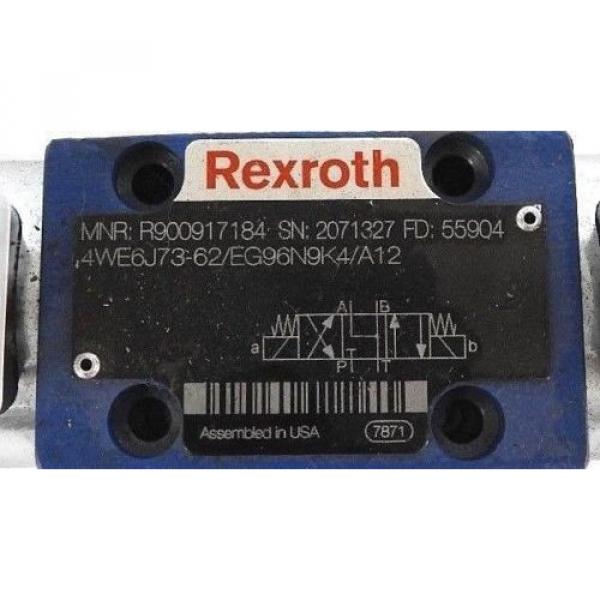 Origin REXROTH R900917184 DIRECTIONAL CONTROL VALVE 4WE6J73-62/EG96N9K4/A12 #3 image