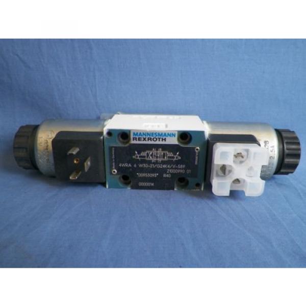 Mannesmann Rexroth 4WRA 6 W30-21/G24K4/V-589 Hydraulic Valve #1 image