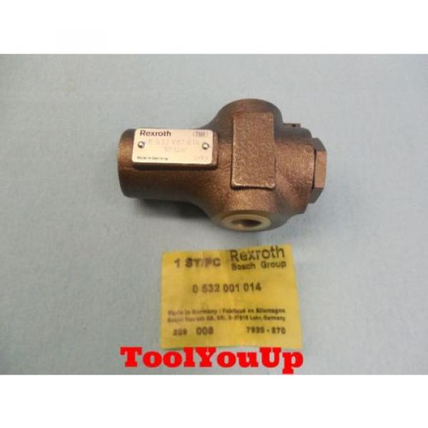 Origin BOSCH REXROTH HYDRAULIC THREADED PRESSURE RELIEF VALVE  0 532 001 014 209 #1 image