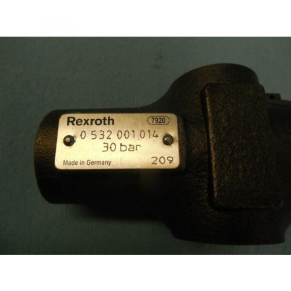 Origin BOSCH REXROTH HYDRAULIC THREADED PRESSURE RELIEF VALVE  0 532 001 014 209 #5 image