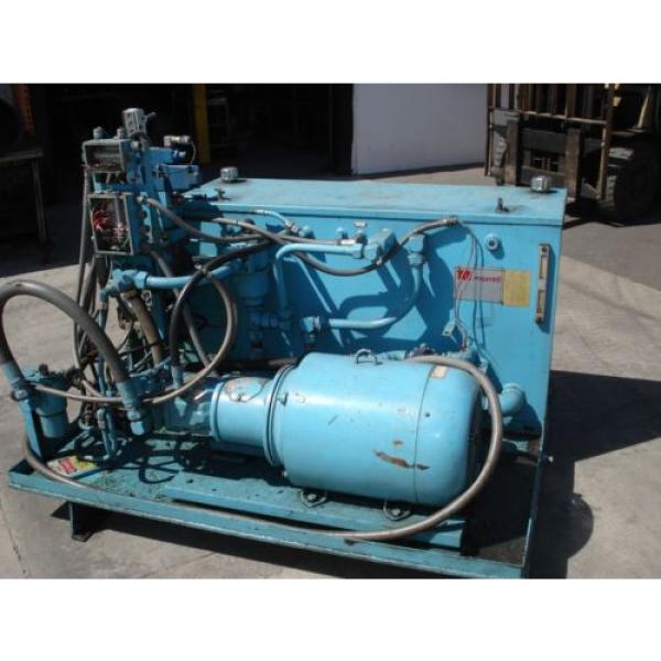 Good used 40 HP Hydraulic Power Unit, Rexroth #1 image