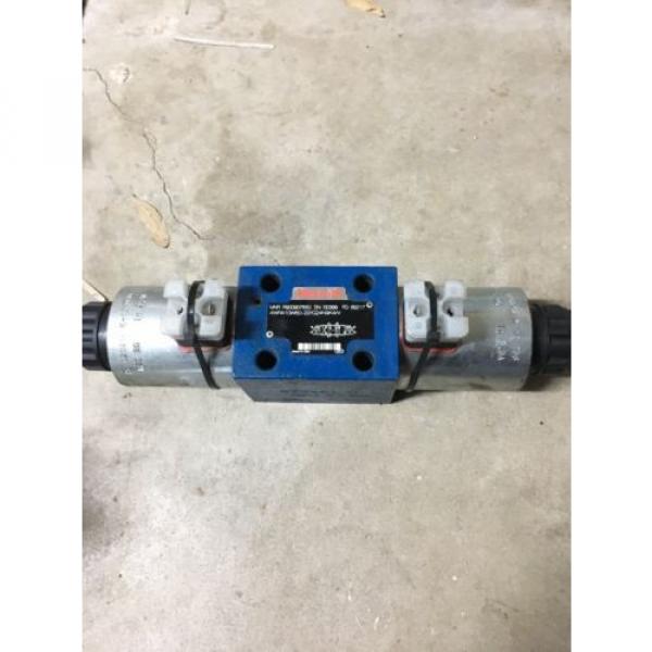 NOW WITH INT SHIPNO RESERVE REXROTH  DIR CONTROL VALVE R900907650 WRA10W60 #3 image