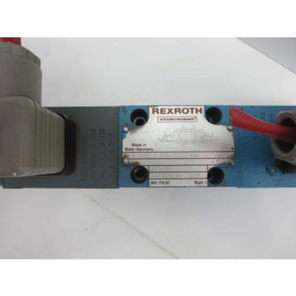 Rexroth 4WRE6E08-10/24Z4/M Proportional Valve #2 image